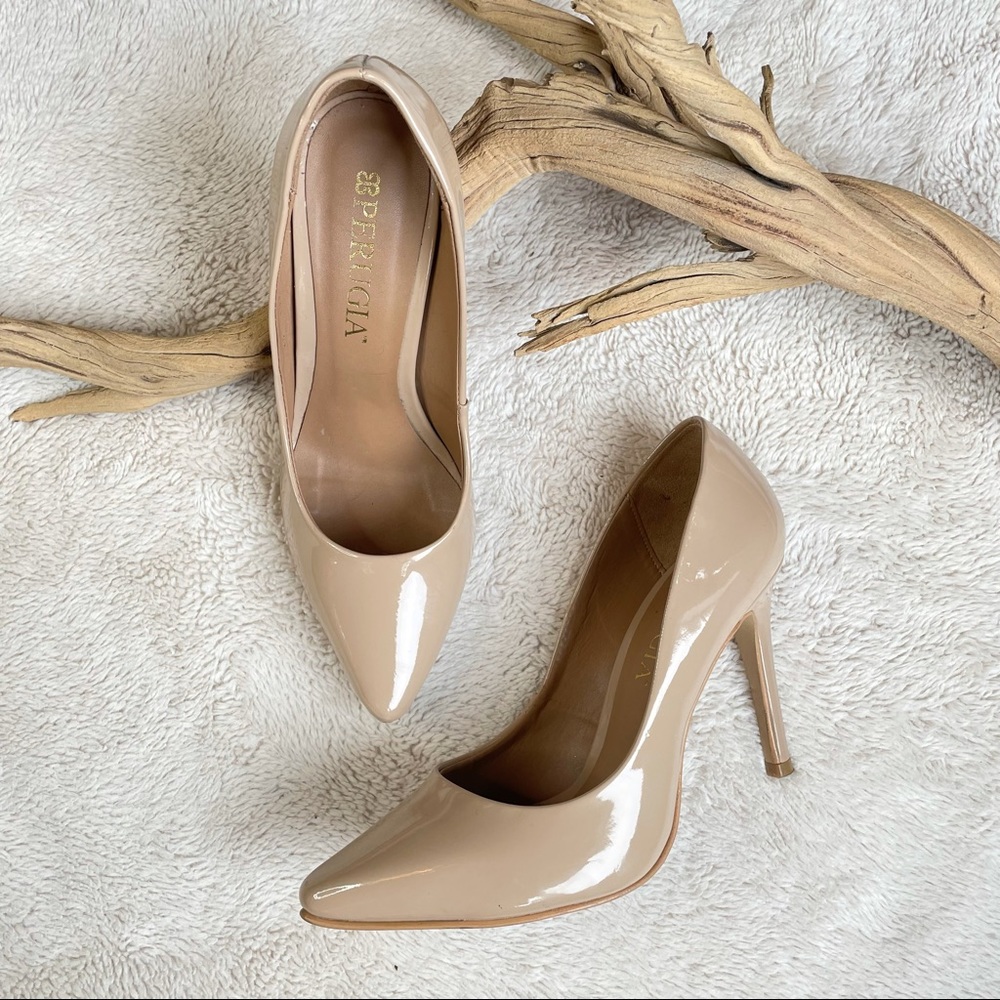 Perugia Beige Stilettos